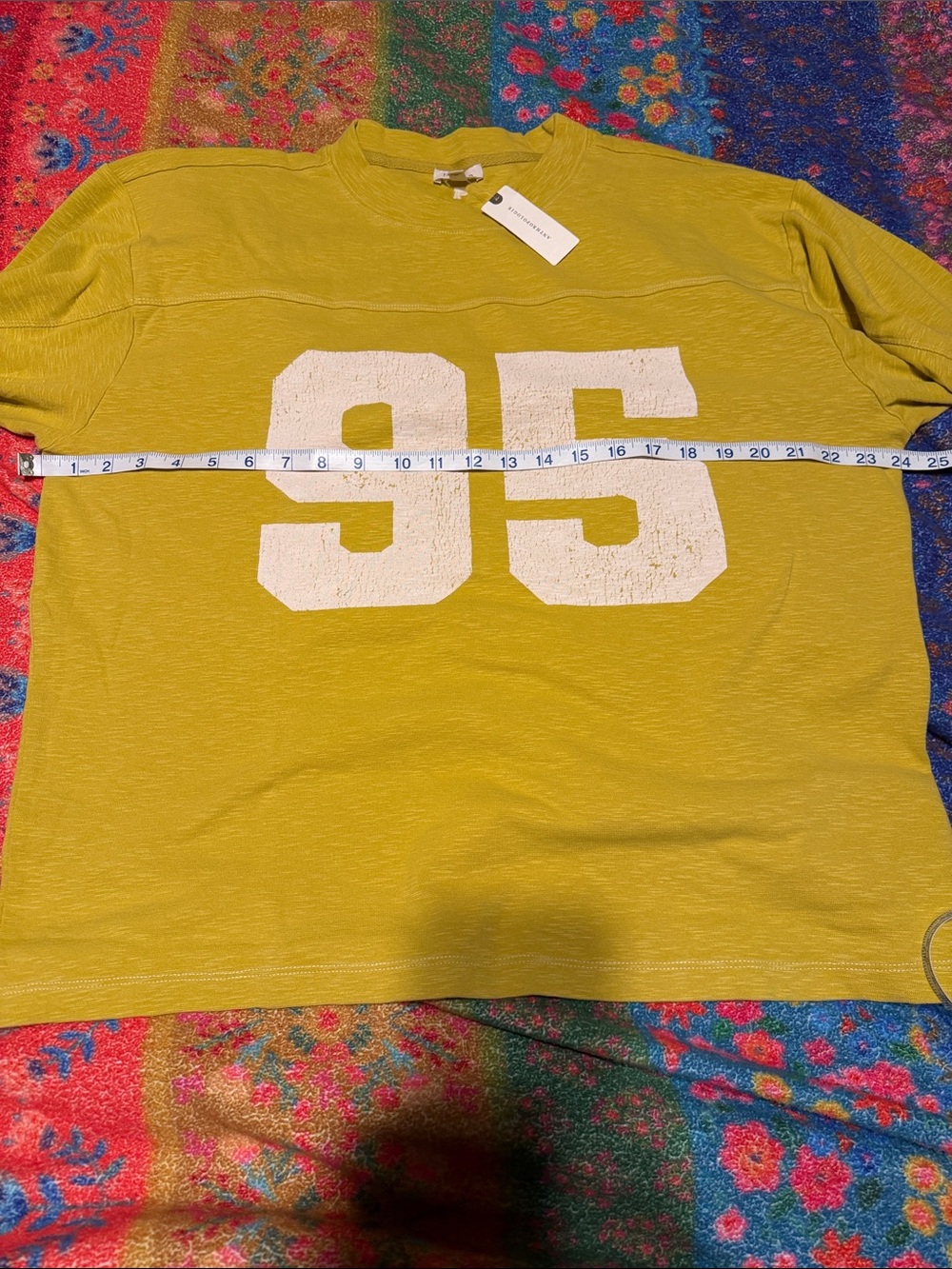 Pilcro 3/4 Sleeve Varsity Tee - Picture 8 of 10